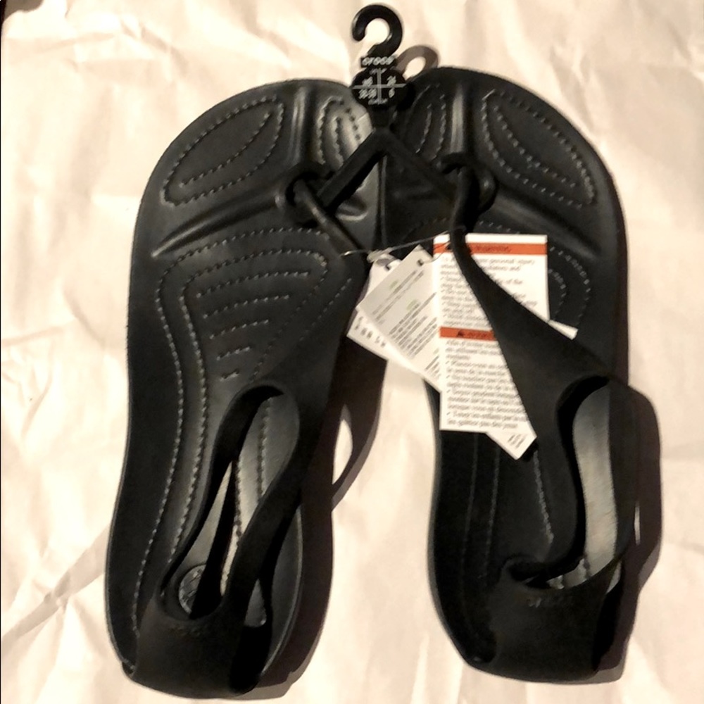 NWT Crocs Sexi Flips